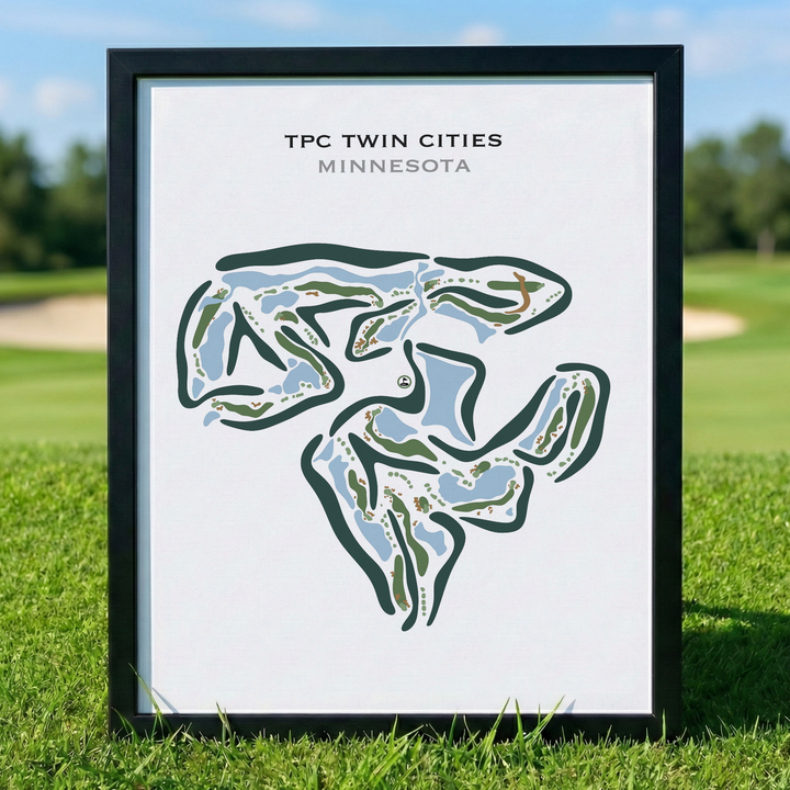 TPC Twin Cities, Minnesota - Printed Golf Courses