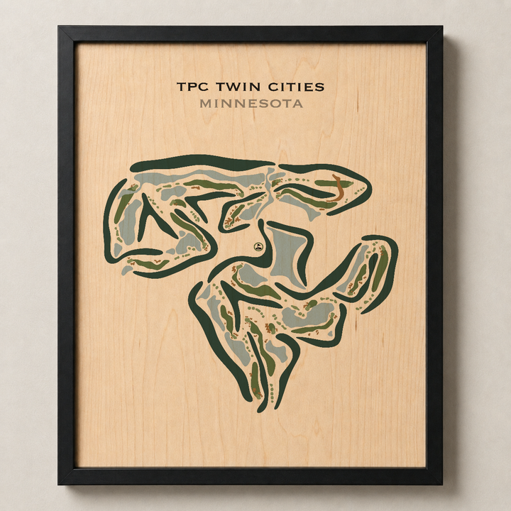 TPC Twin Cities, Minnesota - Printed Golf Courses