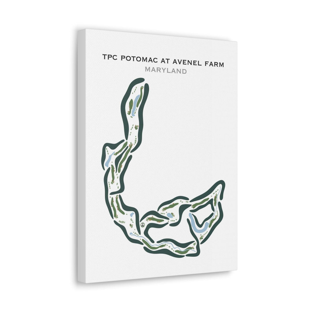 TPC Potomac at Avenel Farm, Maryland - Printed Golf Courses - Golf Course Prints