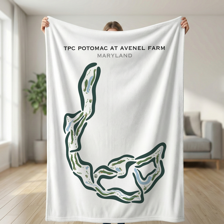 TPC Potomac at Avenel Farm, Maryland - Printed Golf Courses