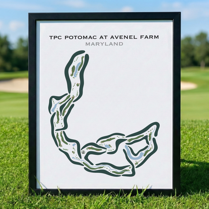 TPC Potomac at Avenel Farm, Maryland - Printed Golf Courses