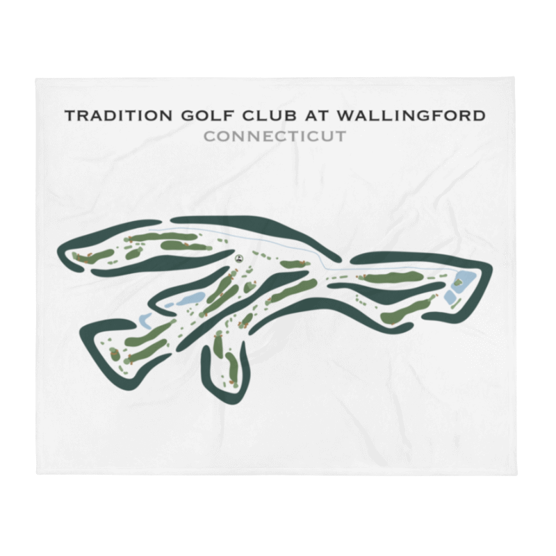 Tradition Golf Club at Wallingford, Connecticut - Printed Golf Courses