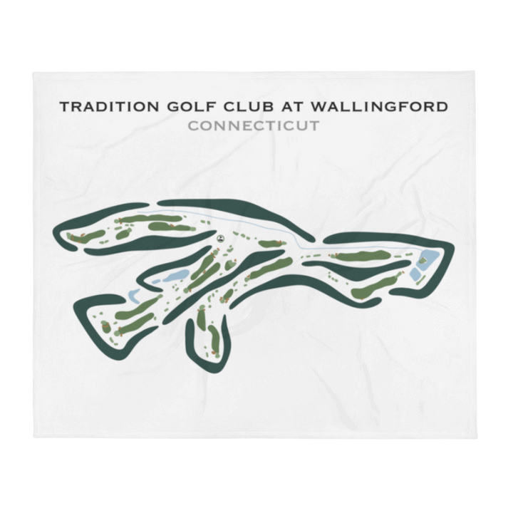 Tradition Golf Club at Wallingford, Connecticut - Printed Golf Courses