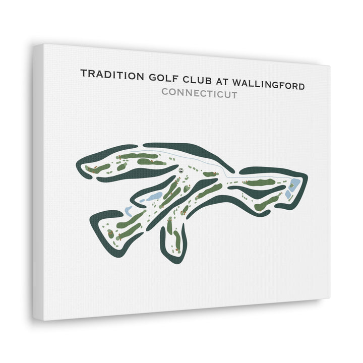 Tradition Golf Club at Wallingford, Connecticut - Printed Golf Courses