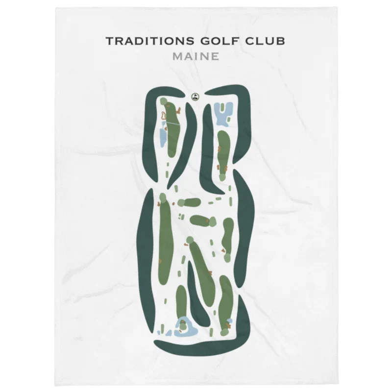 Traditions Golf Club, Maine - Printed Golf Courses