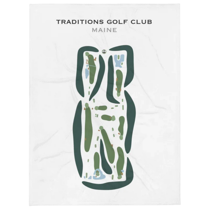 Traditions Golf Club, Maine - Printed Golf Courses