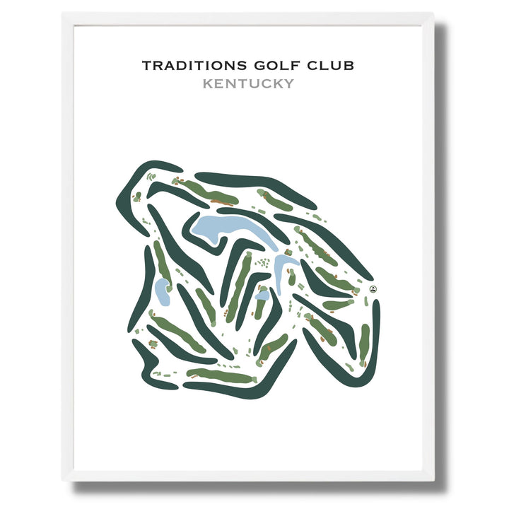 Traditions Golf Club, Kentucky - Printed Golf Courses