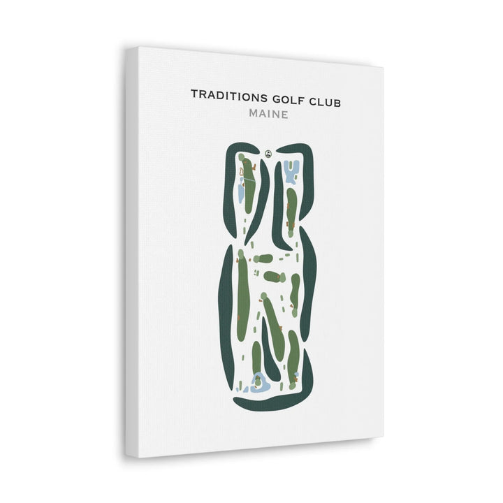 Traditions Golf Club, Maine - Printed Golf Courses