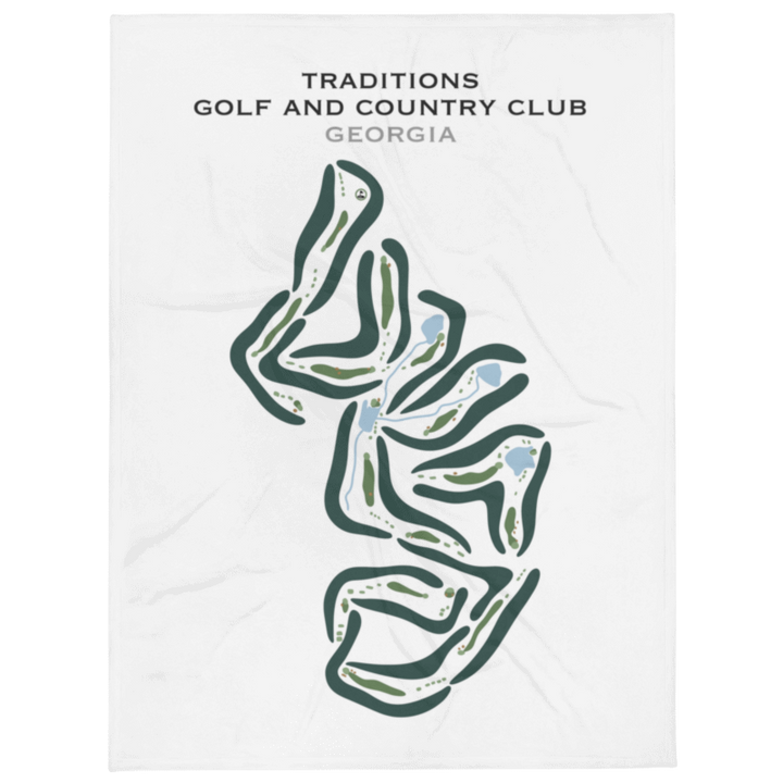 Traditions Golf and Country Club, Georgia - Printed Golf Courses