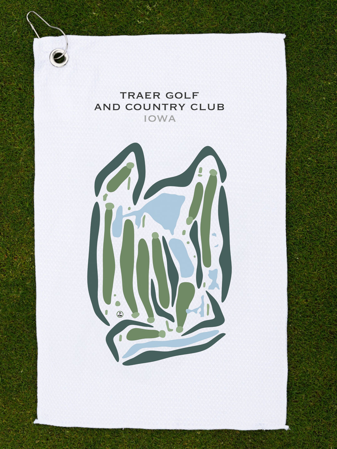 Traer Golf & Country Club, Iowa - Printed Golf Courses