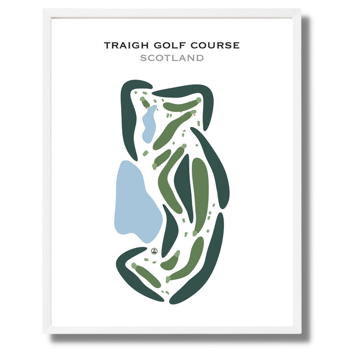 Traigh Golf Course, Scotland - Printed Golf Courses