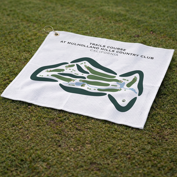 Trails Course at Mulholland Hills Country Club, California - Printed Golf Courses