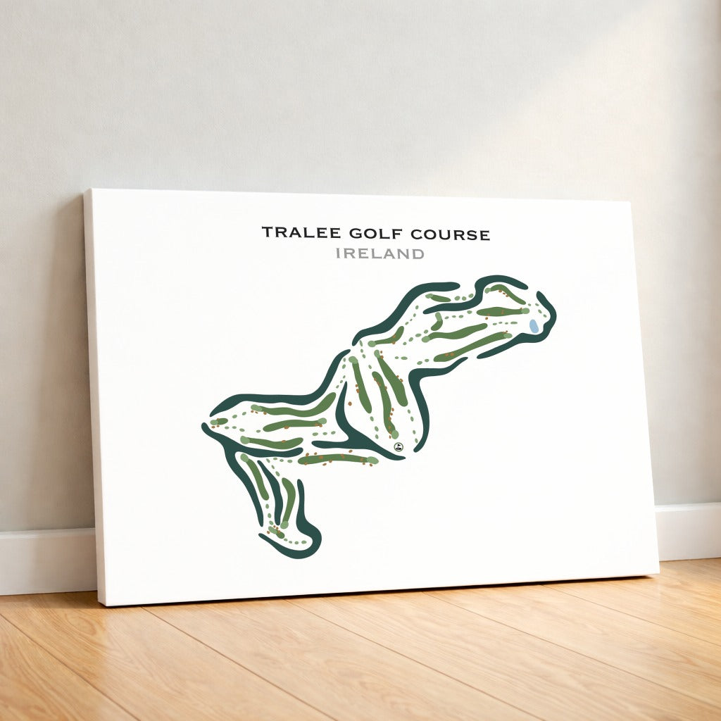 Tralee Golf Course, Ireland - Printed Golf Courses