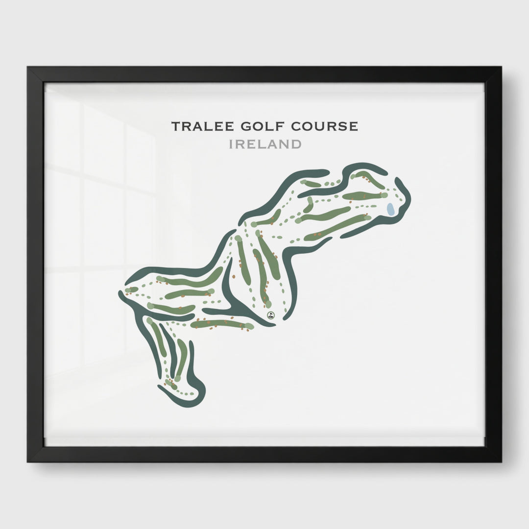 Tralee Golf Course, Ireland - Printed Golf Courses