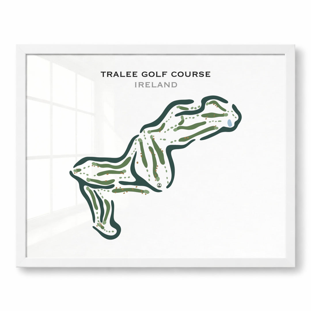 Tralee Golf Course, Ireland - Printed Golf Courses