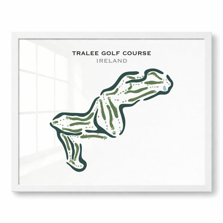Tralee Golf Course, Ireland - Printed Golf Courses