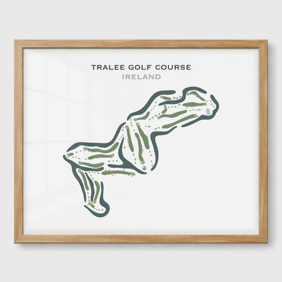 Tralee Golf Course, Ireland - Printed Golf Courses