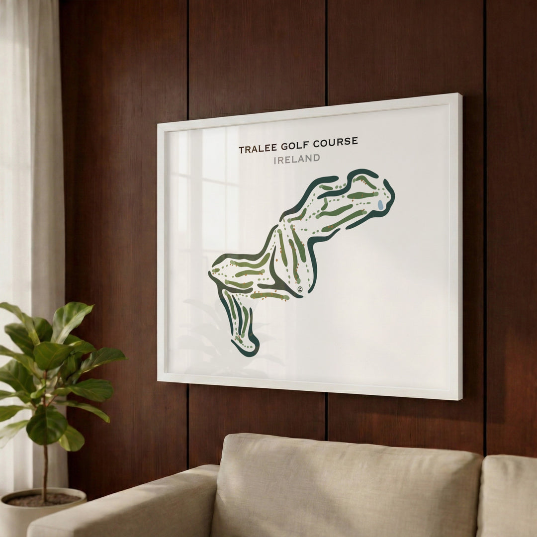 Tralee Golf Course, Ireland - Printed Golf Courses