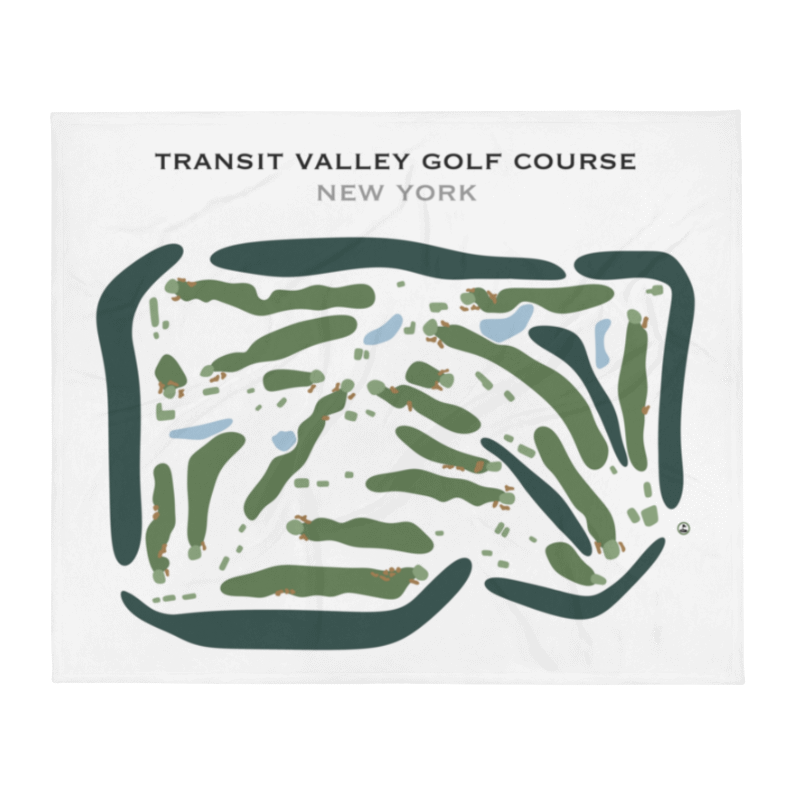 Transit Valley Golf Course, New York - Printed Golf Courses