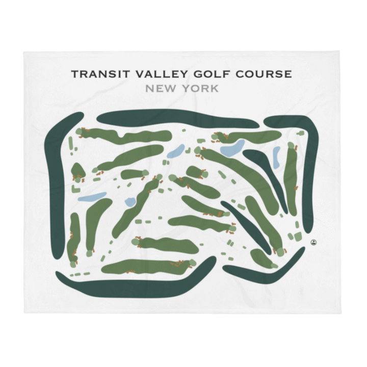 Transit Valley Golf Course, New York - Printed Golf Courses