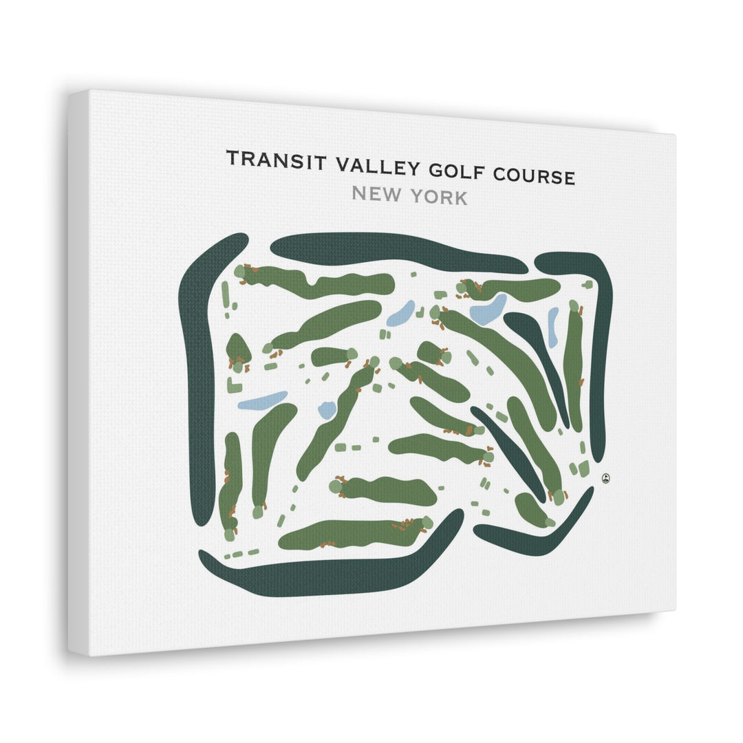 Transit Valley Golf Course, New York - Printed Golf Courses