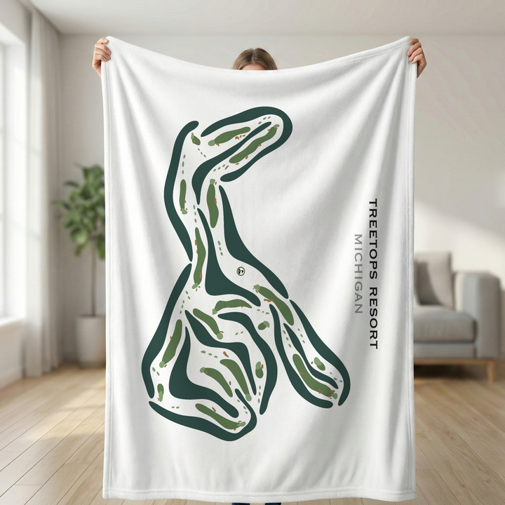 Treetops Resort, Michigan - Printed Golf Courses