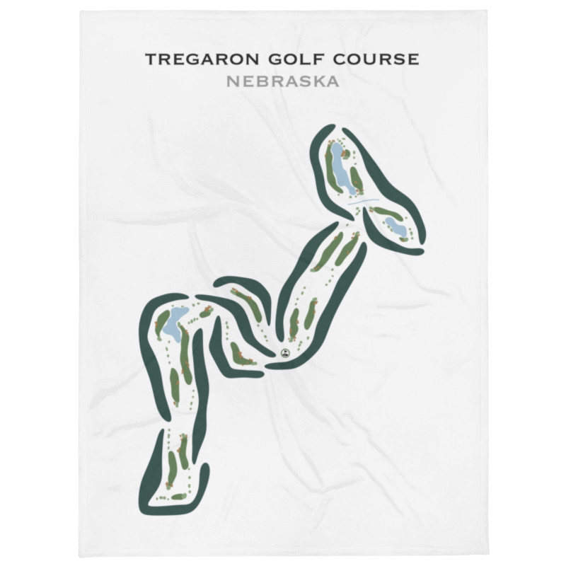 Tregaron Golf Course, Nebraska - Printed Golf Courses