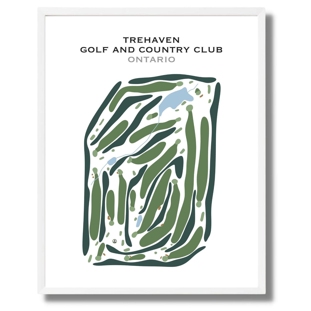 Trehaven Golf & Country Club, Canada - Printed Golf Course