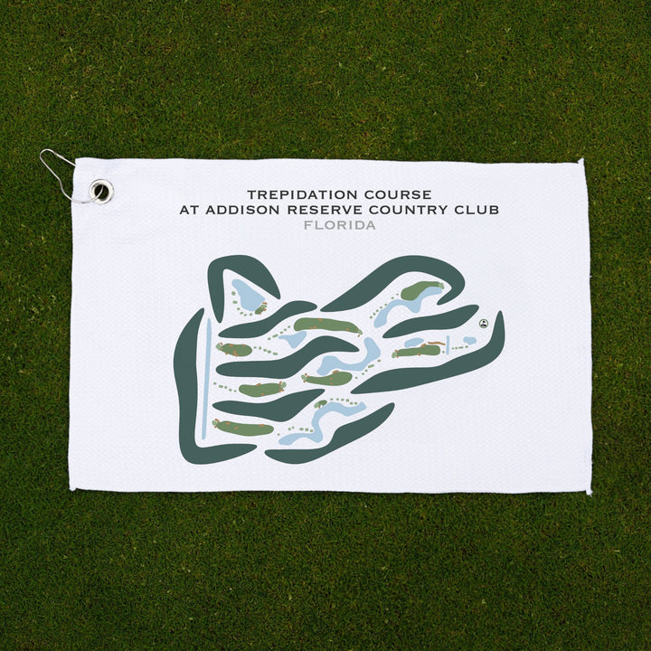 Trepidation Course at Addison Reserve Country Club, Florida - Printed Golf Courses