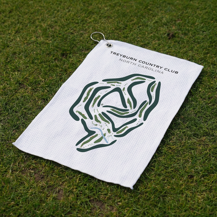 Treyburn Country Club, North Carolina - Printed Golf Course
