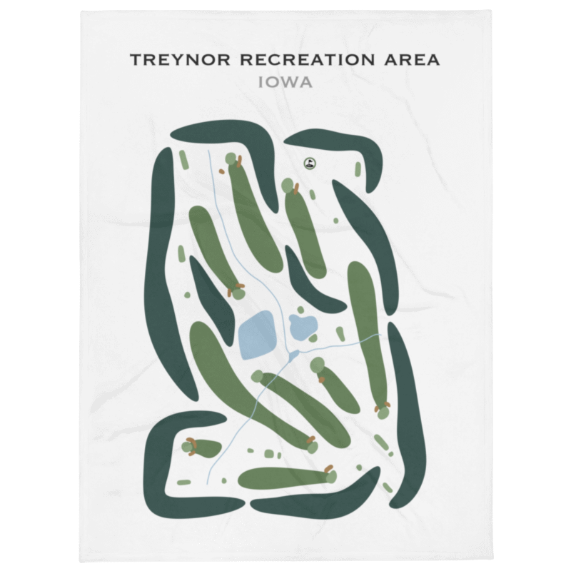Treynor Recreation Area, Iowa - Printed Golf Courses