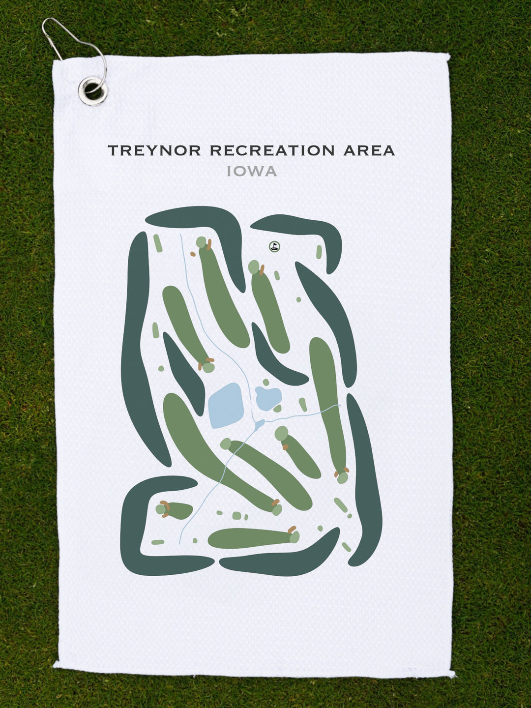 Treynor Recreation Area, Iowa - Printed Golf Courses