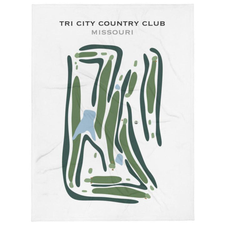 Tri-City Country Club, Missouri - Printed Golf Courses - Golf Course Prints
