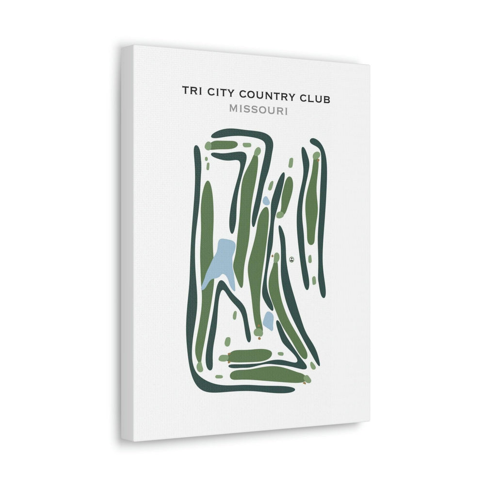 Tri-City Country Club, Missouri - Printed Golf Courses - Golf Course Prints