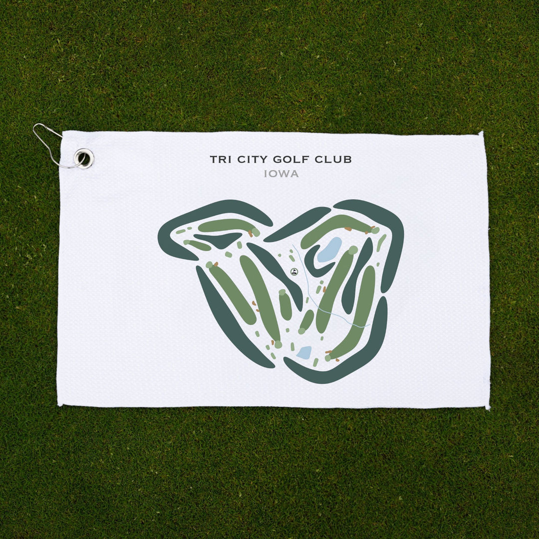 Tri City Golf Club, Iowa - Printed Golf Courses