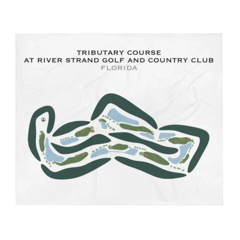 Tributary Course at River Strand Golf & Country Club, Florida - Printed Golf Courses