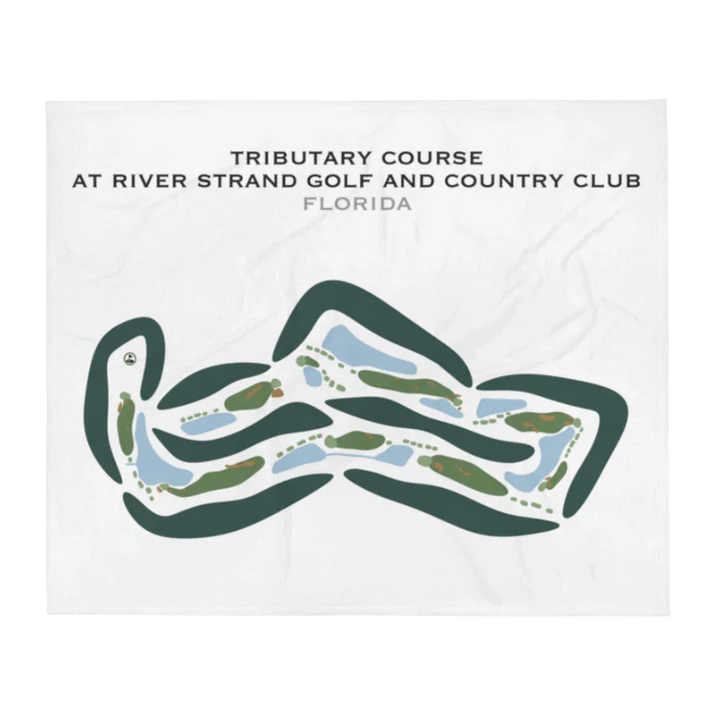 Tributary Course at River Strand Golf & Country Club, Florida - Printed Golf Courses