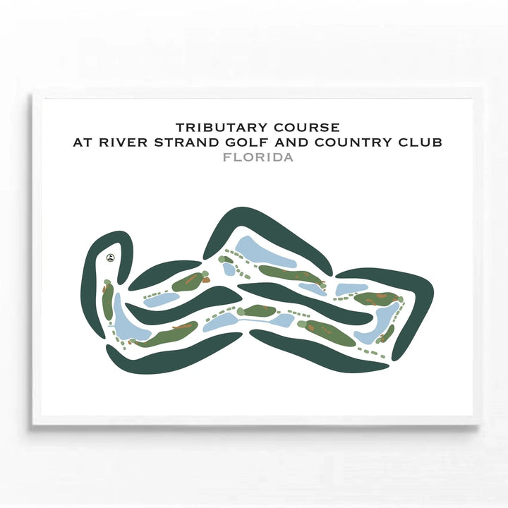 Tributary Course at River Strand Golf & Country Club, Florida - Printed Golf Courses