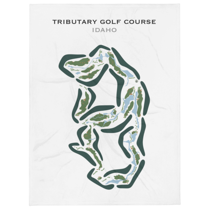 Tributary Golf Course, Idaho - Printed Golf Courses