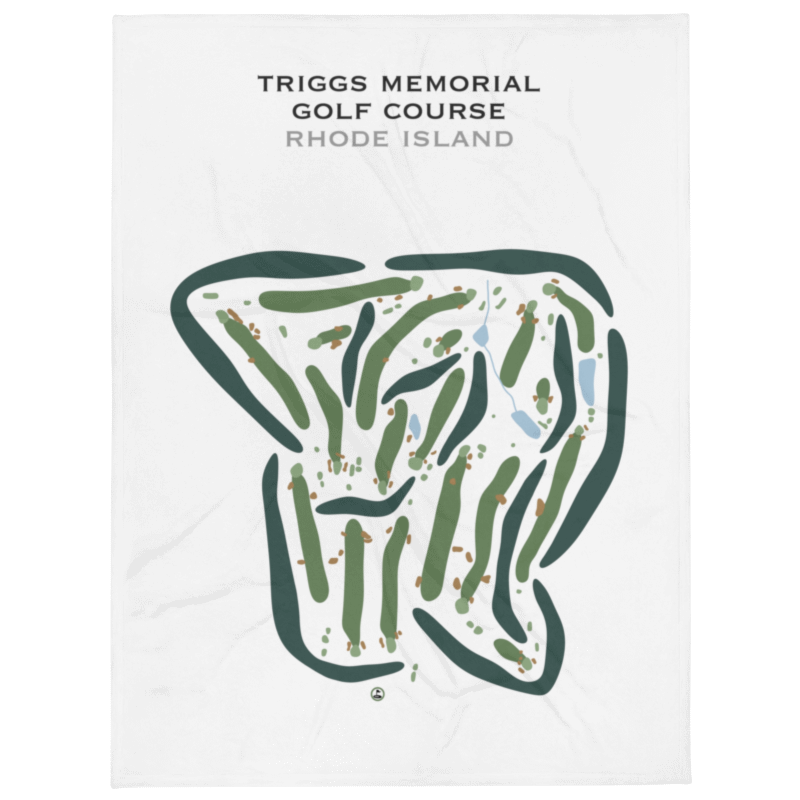 Triggs Memorial Golf Course, Rhode Island - Printed Golf Courses