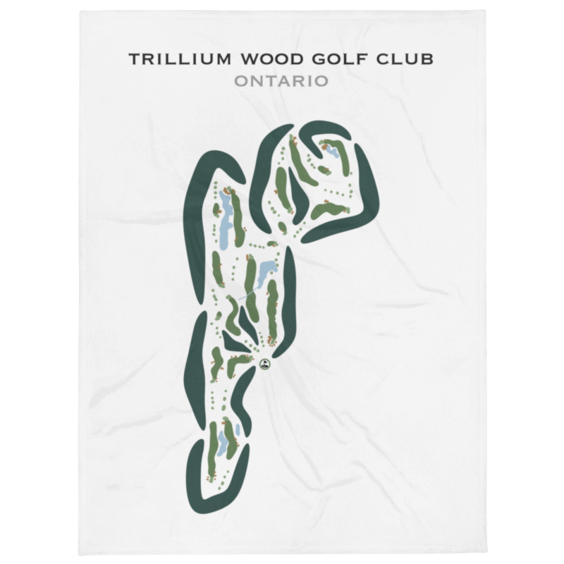 Trillium Wood Golf Club, Ontario, Canada - Printed Golf Courses