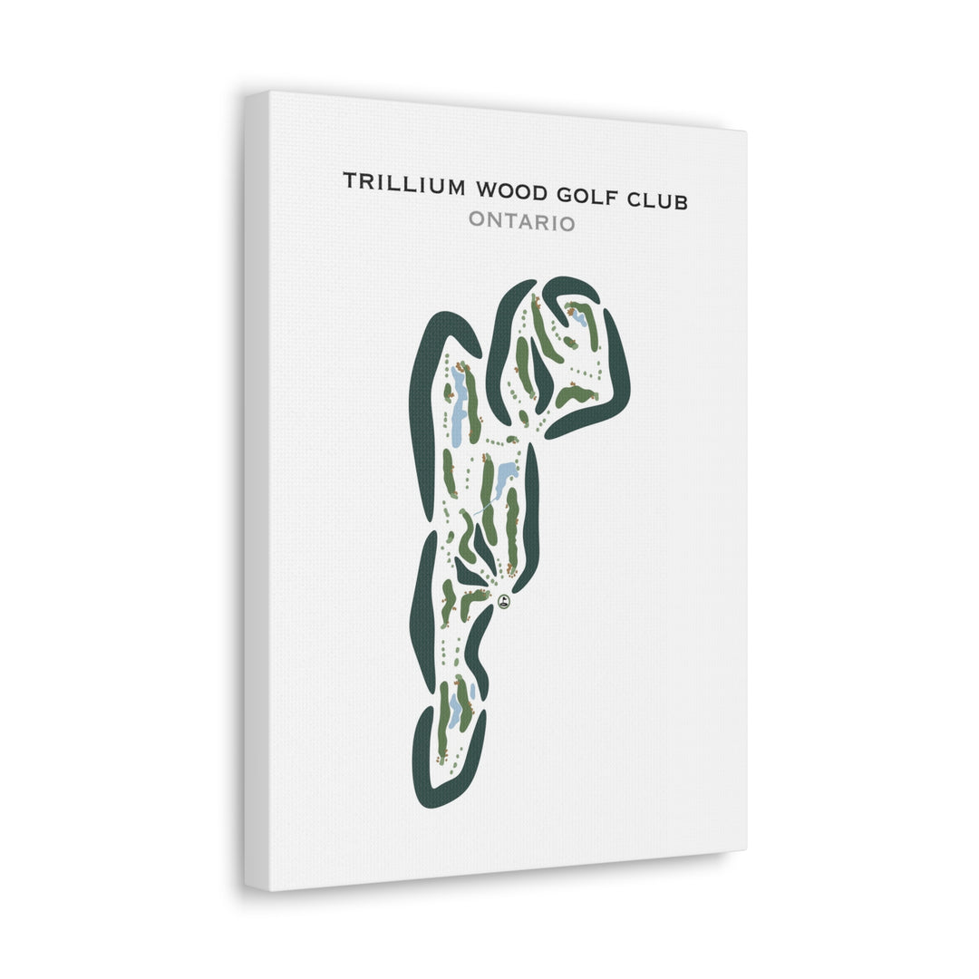 Trillium Wood Golf Club, Ontario, Canada - Printed Golf Courses