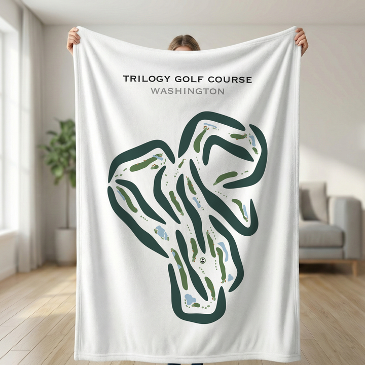 Trilogy Golf Course, Washington - Printed Golf Courses