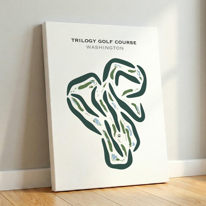 Trilogy Golf Course, Washington - Printed Golf Courses
