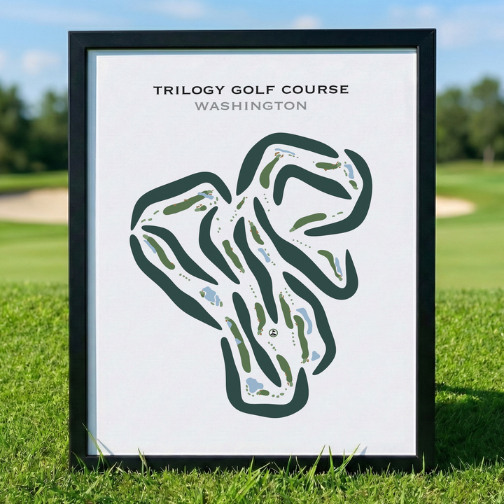 Trilogy Golf Course, Washington - Printed Golf Courses