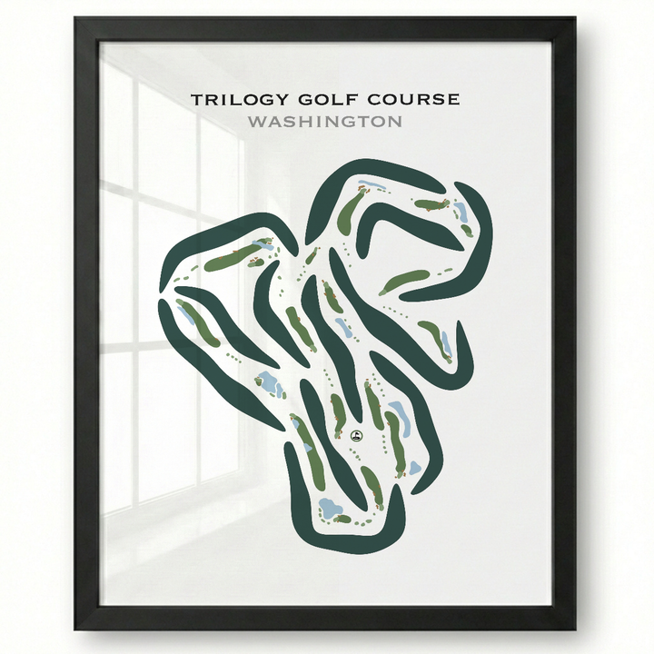 Trilogy Golf Course, Washington - Printed Golf Courses