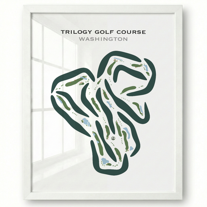Trilogy Golf Course, Washington - Printed Golf Courses