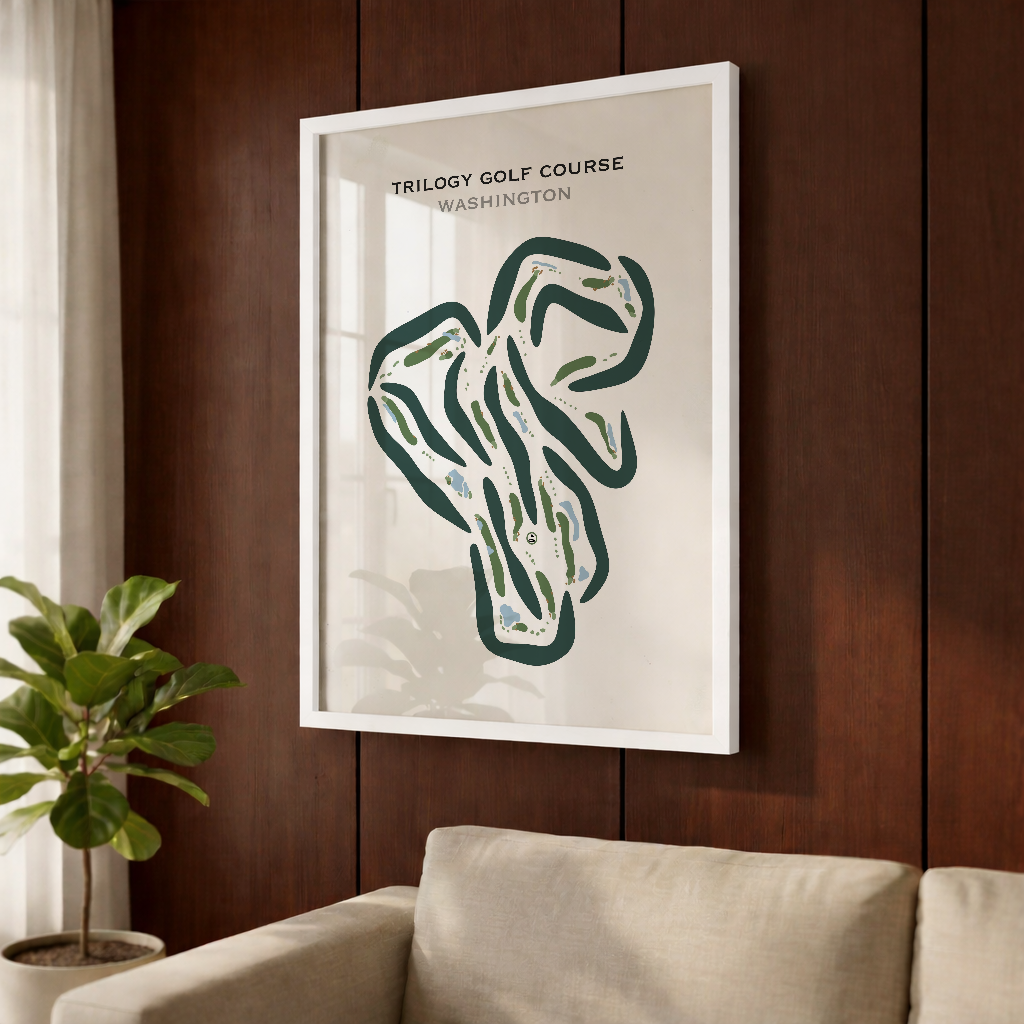Trilogy Golf Course, Washington - Printed Golf Courses