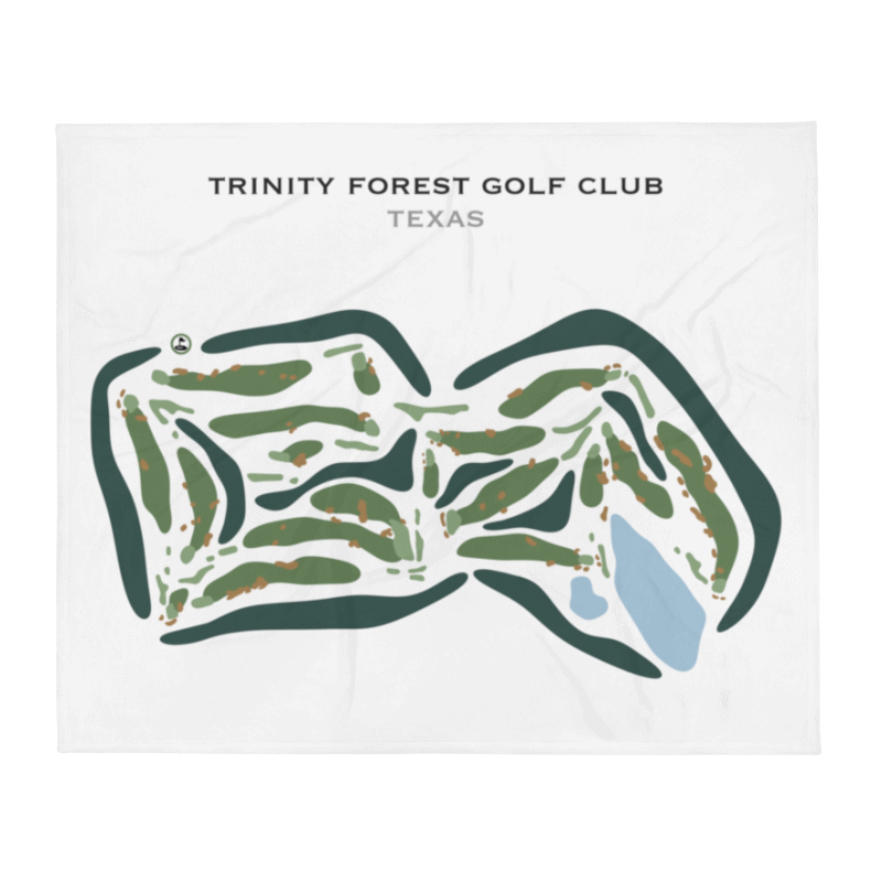 Trinity Forest Golf Club, Texas - Printed Golf Courses