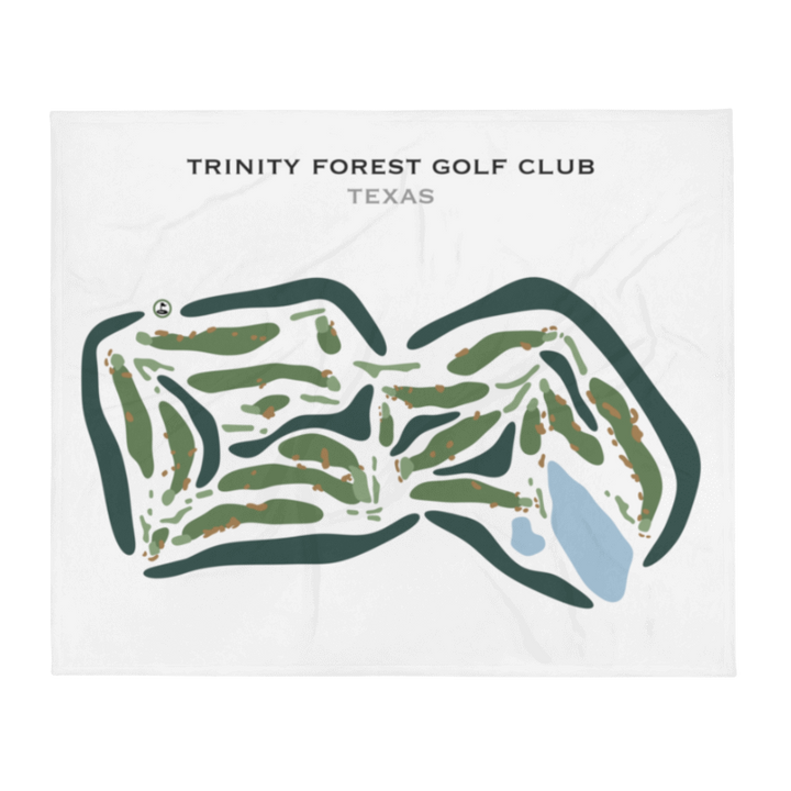 Trinity Forest Golf Club, Texas - Printed Golf Courses